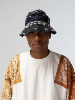 Bandana Patchwork Bucket Hat