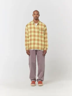 Contrast Stitch Flannel
