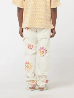 Floral Carpenter Pants