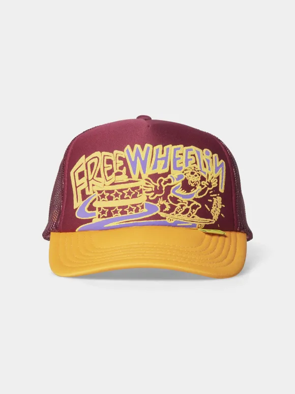 Free Wheelin' Trucker Cap