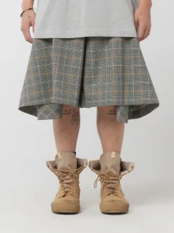 Plaid Skirt Shorts