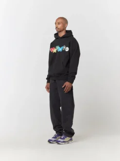 Printed Charm Logo Hoodie