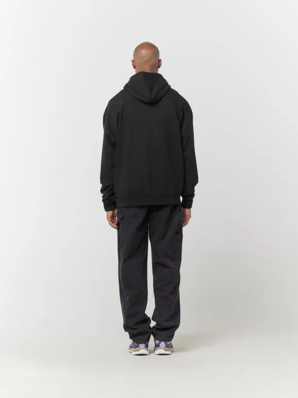 Printed Charm Logo Hoodie