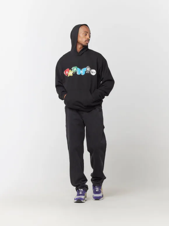Printed Charm Logo Hoodie