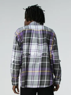 Purple Plaid Shirt