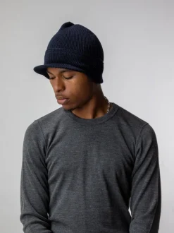 Vs Visor Knit Beanie